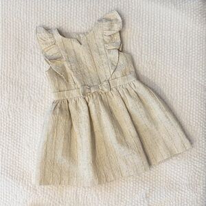 OSHKOSH Gold Dress - 3T